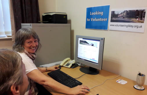 Lorraine, new Volunteer Development Worker for Ilkley